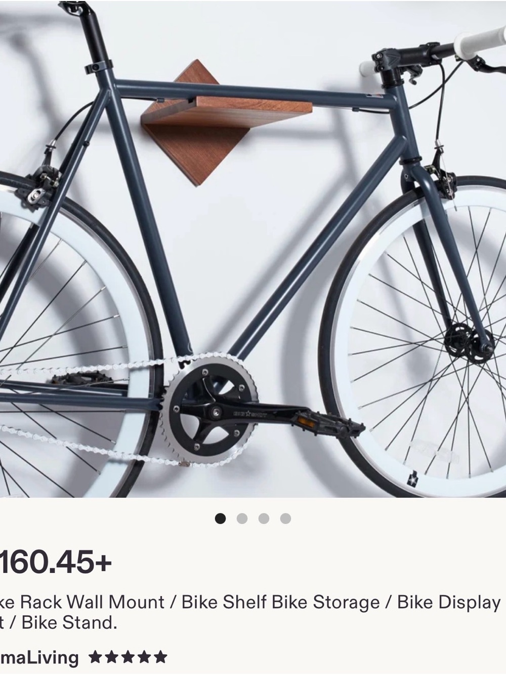 Bike Rack Wall Mount / Bike Display Art